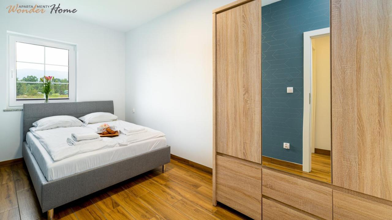 Wonder Home - Apartamenty Halo Karkonosze Z Ogrodem, Sezonowym Basenem, Placem Zabaw I Widokiem Na Sniezke - Zlokalizowane Blisko Karpacza Myslakowice Luaran gambar