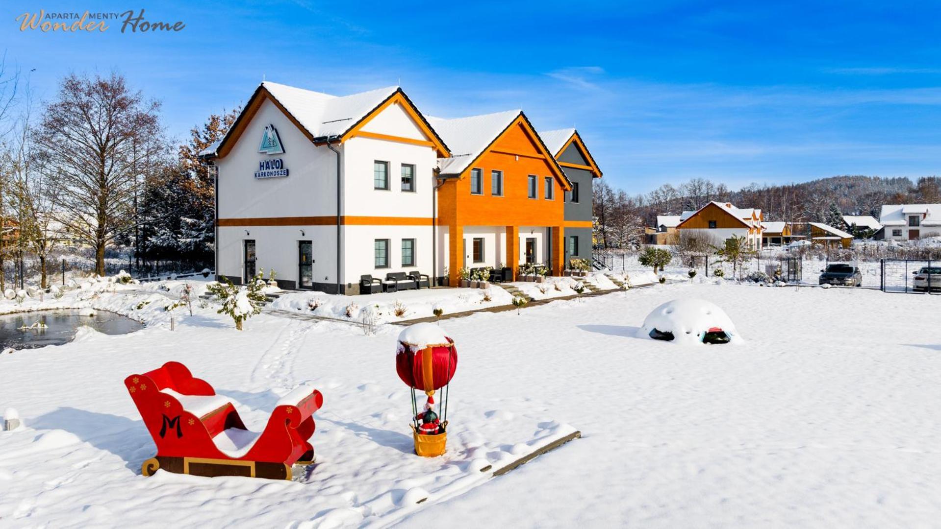 Wonder Home - Apartamenty Halo Karkonosze Z Ogrodem, Sezonowym Basenem, Placem Zabaw I Widokiem Na Sniezke - Zlokalizowane Blisko Karpacza Myslakowice Luaran gambar